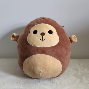 Squishmallow Mark The Monkey Tan Brown 14" Plush Stuffie Kellytoy